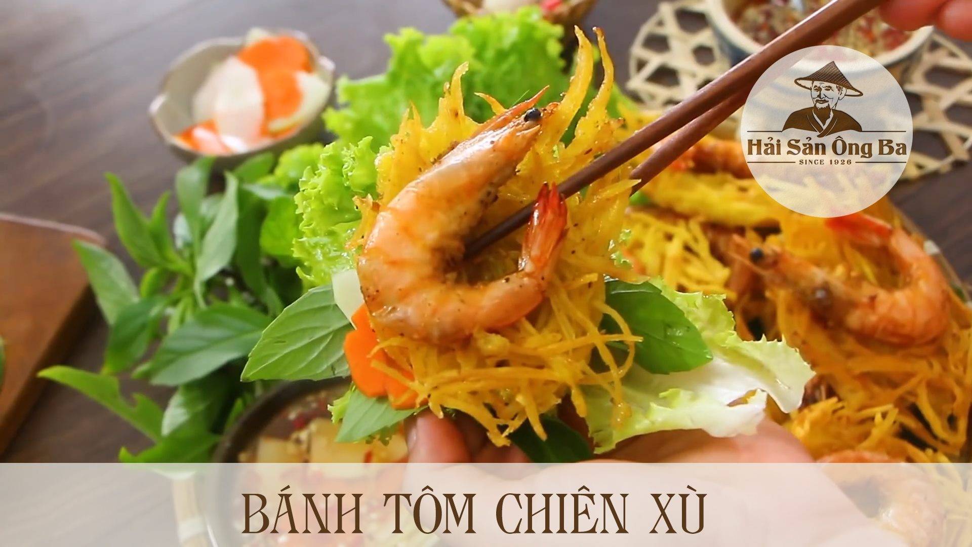 con tôm, món ăn chiên giòn,