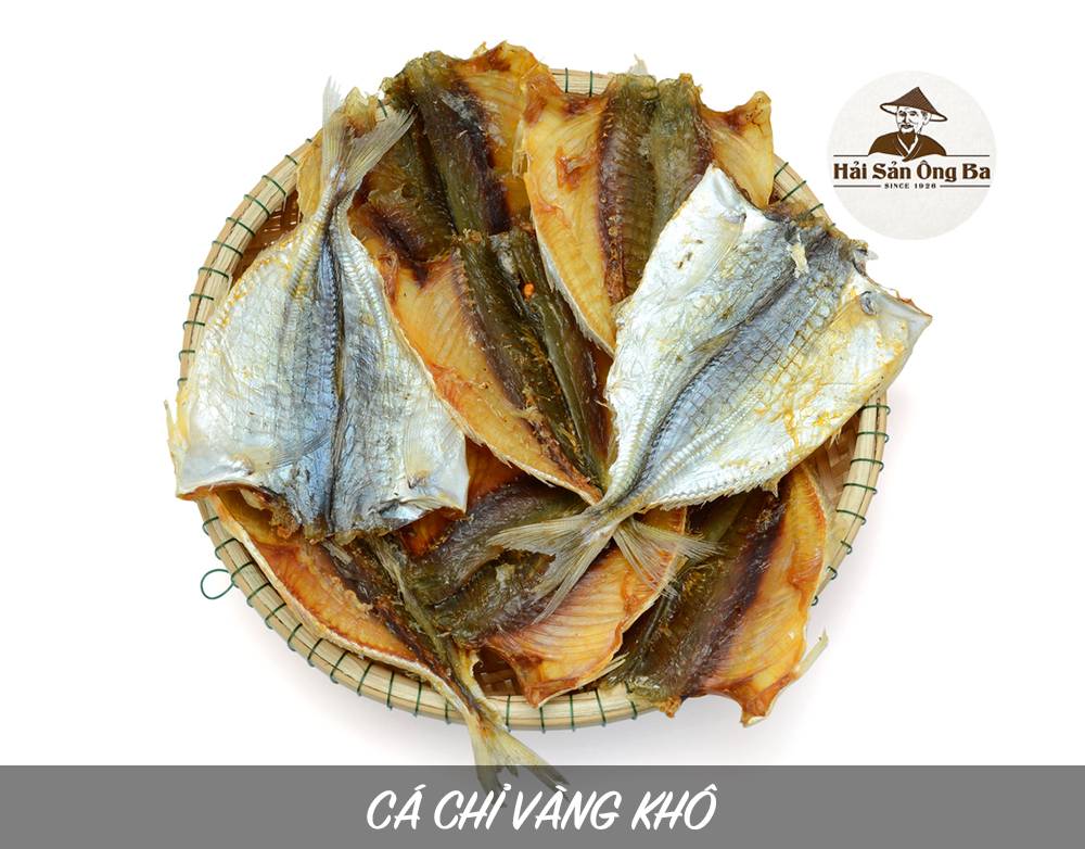 mẹt cá chỉ vàng khô
