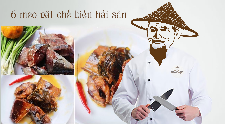 món ăn, đầu bếp, chế biến hải sản