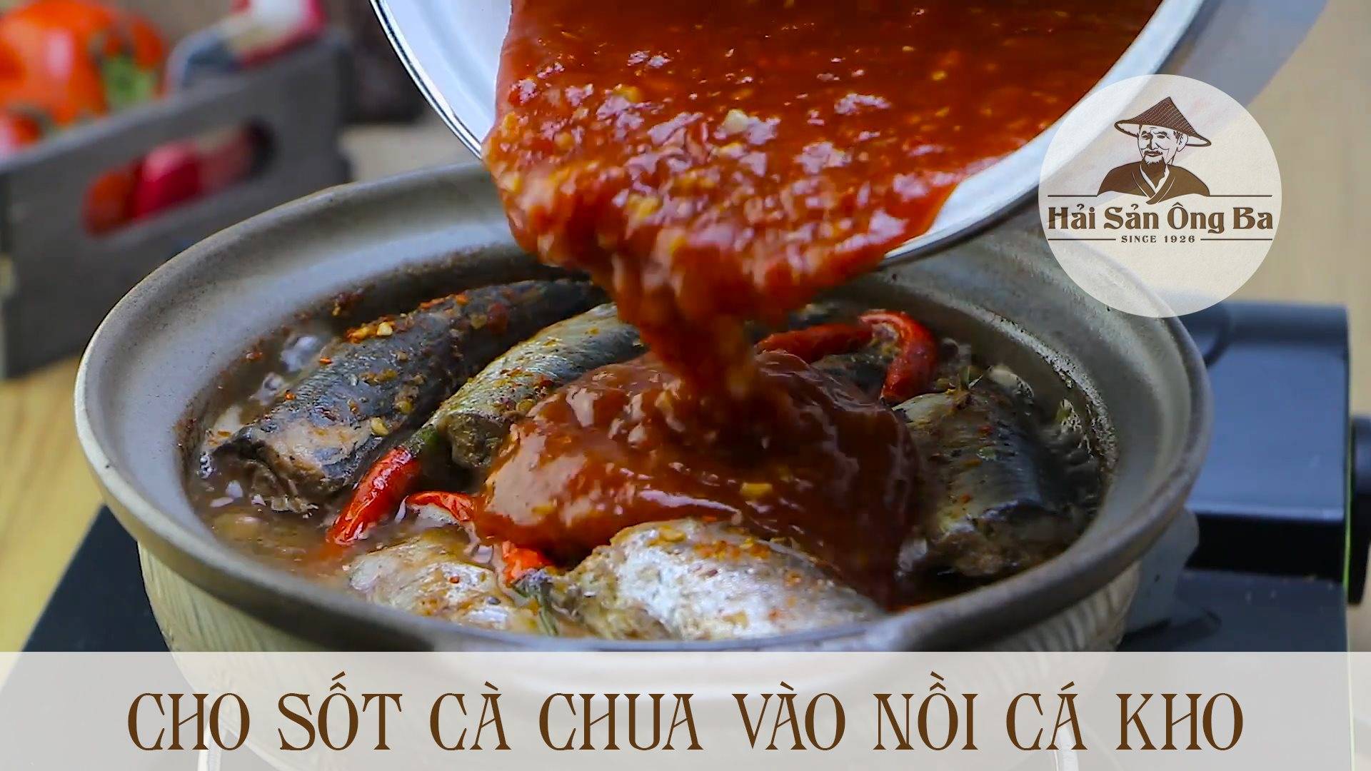 món ăn, nước sốt, niêu cá nục kho