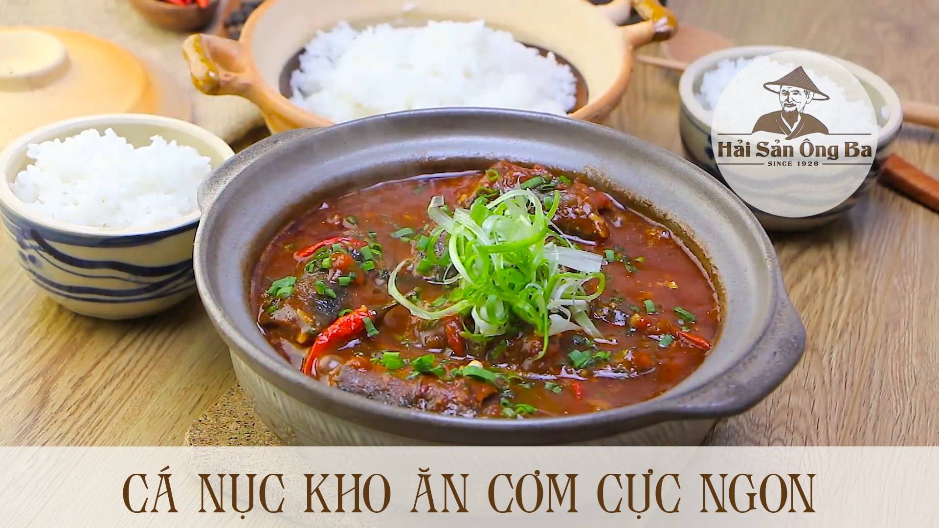 cá nục kho, món ăn, niêu cá nục kho, bát cơm