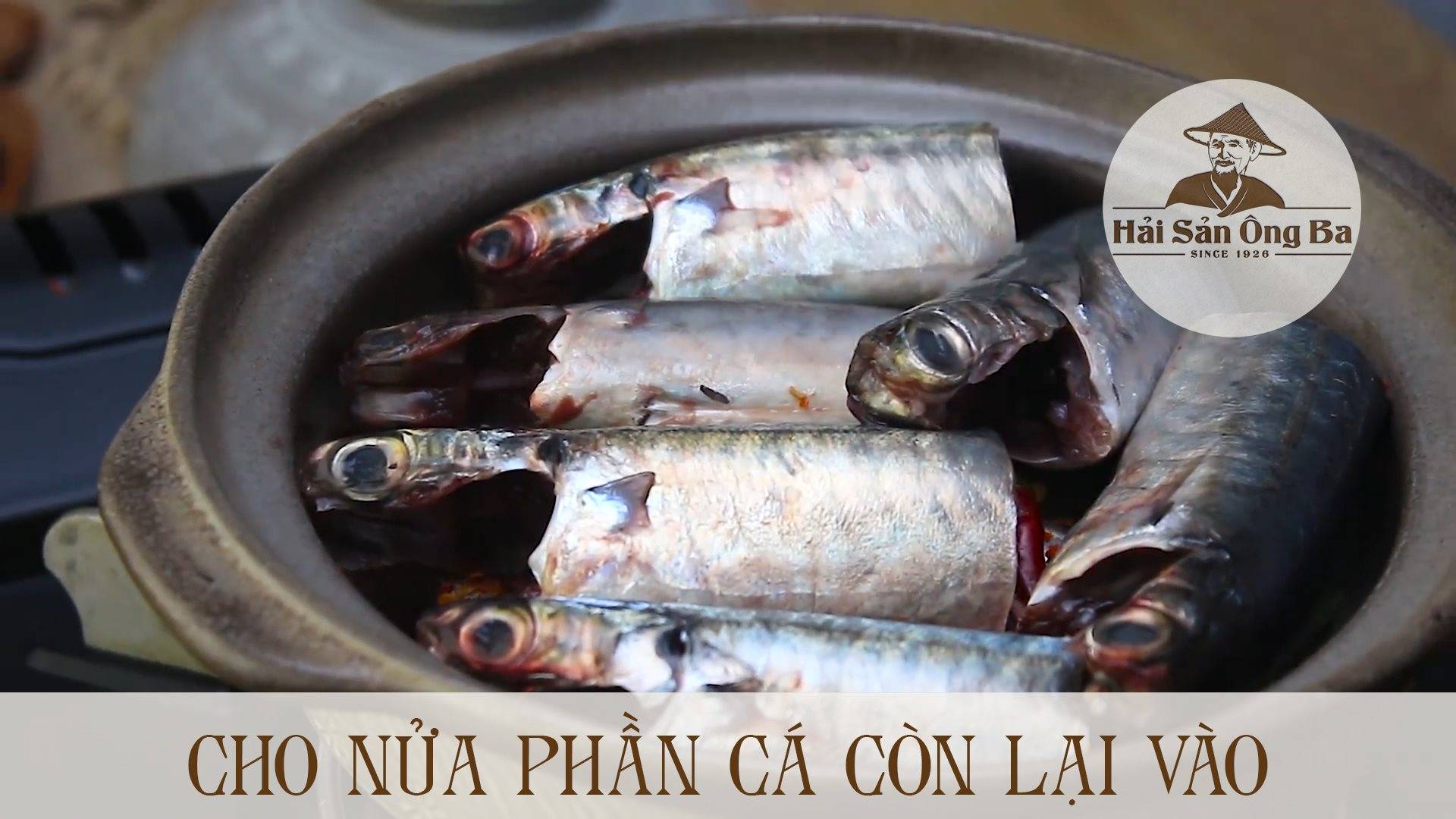 khúc đầu cá nục, món ăn, cái niêu