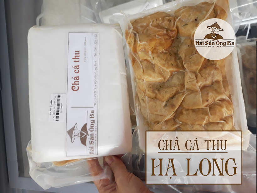 hộp chả cá thu thương hiệu Hải Sản Ông Ba,