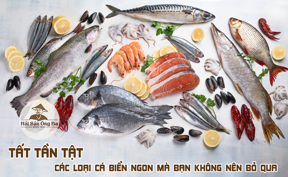 cá biển, hải sản biển