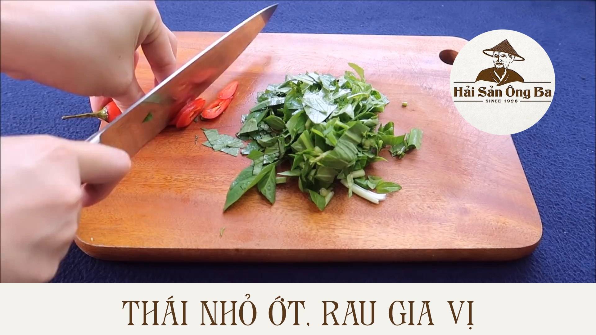 thái ớt, thái lá thơm