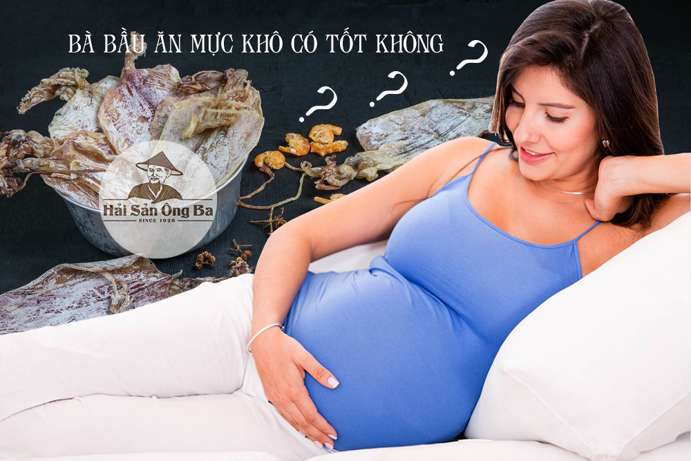mực khô, mực khô Hạ Long, bà bầu
