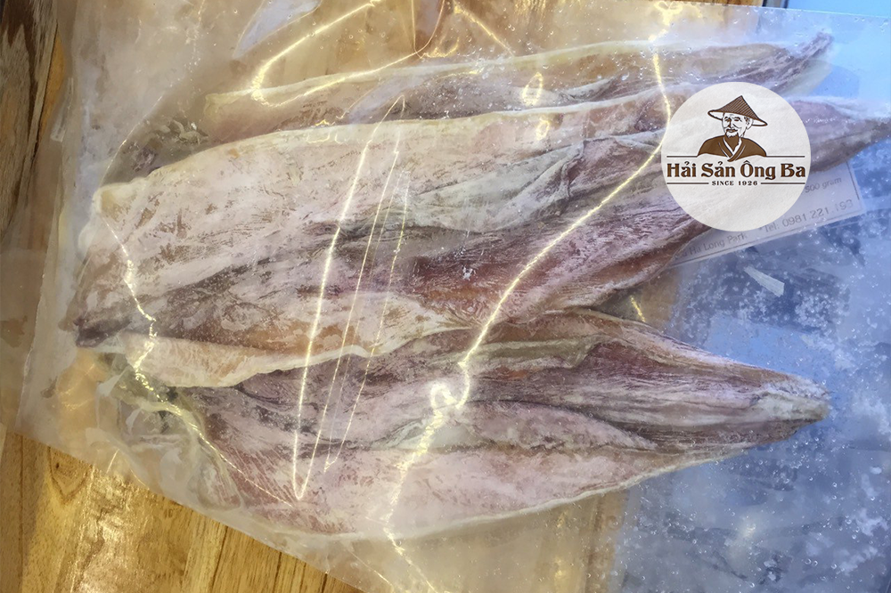 gói mực khô, mực khô